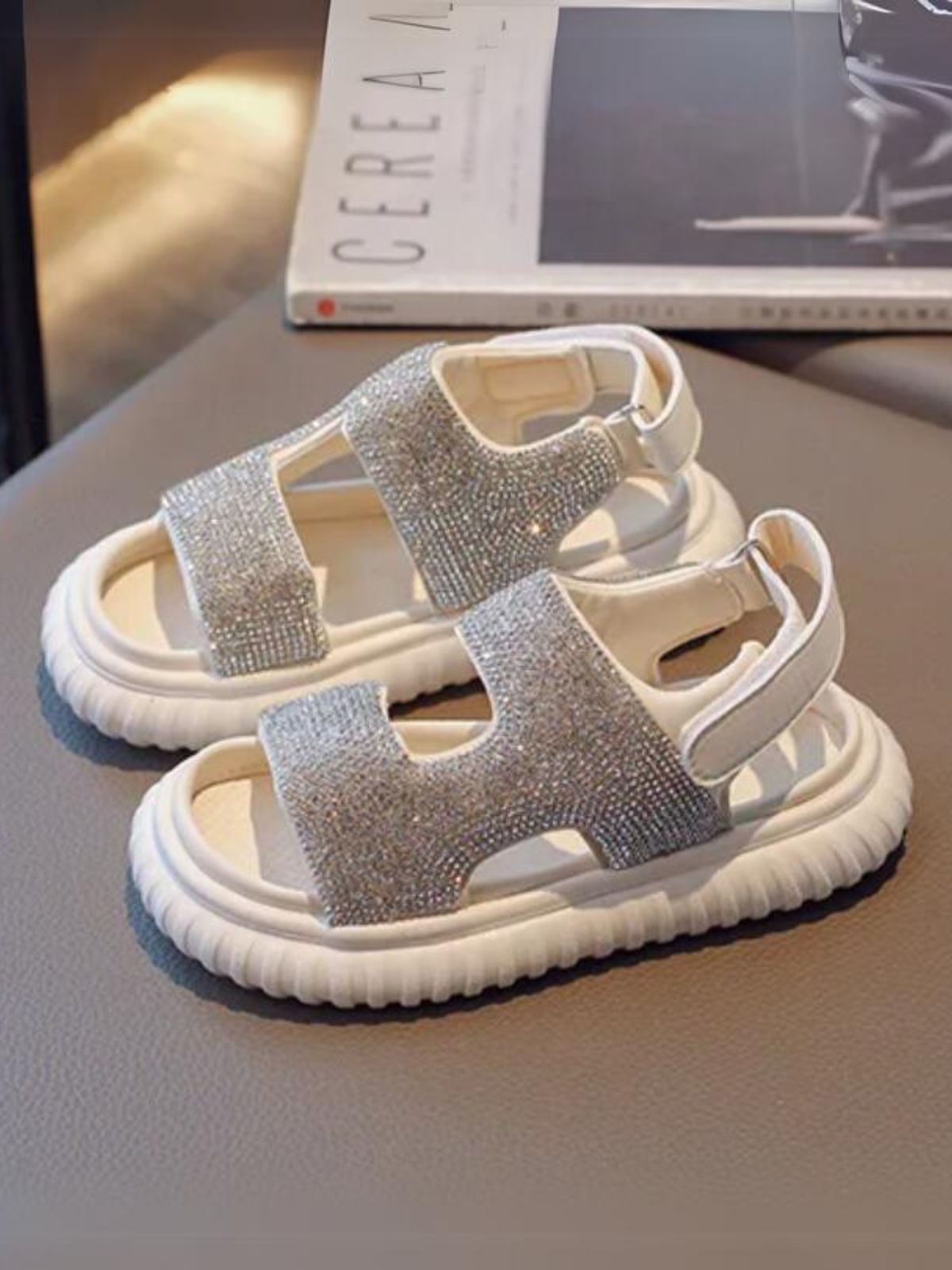 Lil' Fashionista Sparkly Sport Sandals