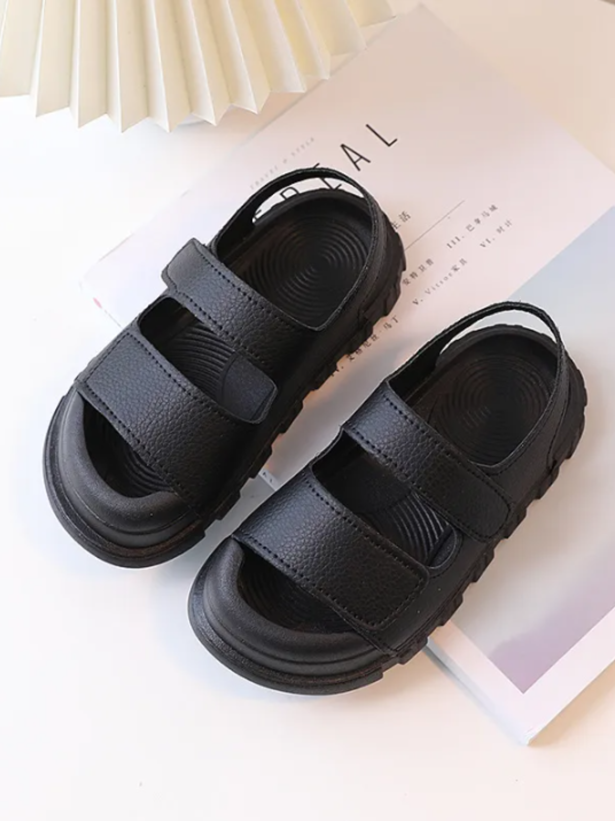 Girls Modern Minimalist Strap Sandals
