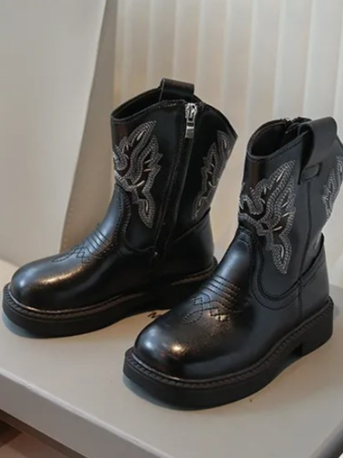 Mia Belle Girls Embroidered Cowboy Boots | Shoes By Liv & Mia