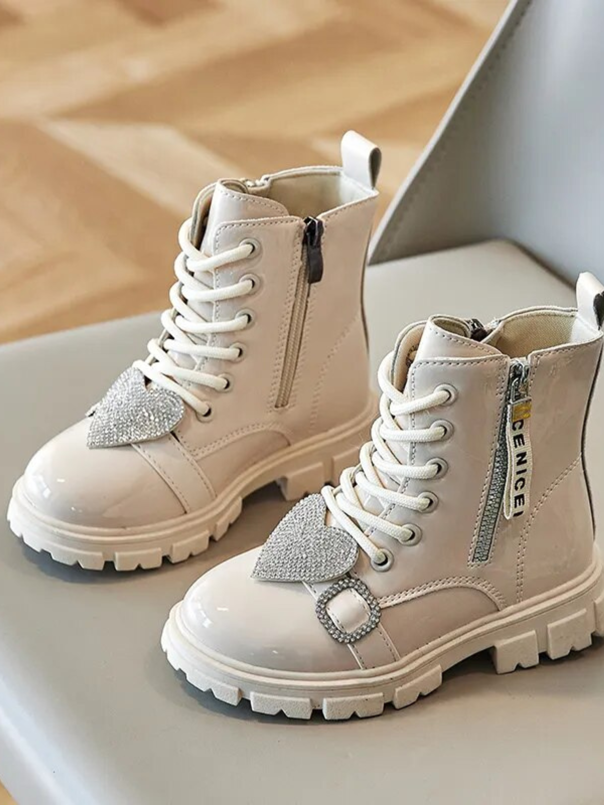 Mia Belle Girls Chunky Boots | Shoes By Liv & Mia