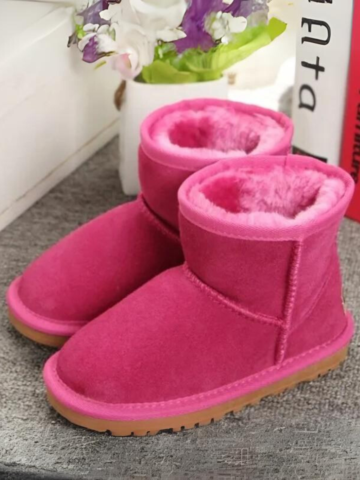 Mia Belle Girls Fleece Lined Boots | Shoes By Liv & Mia