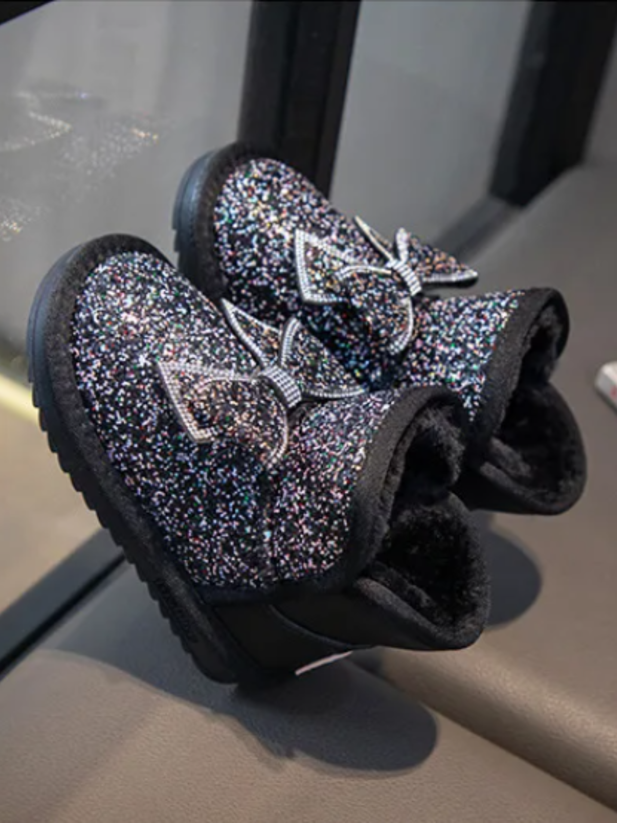 Mia Belle Girls Glitter Snow Boots | Shoes By Liv & Mia