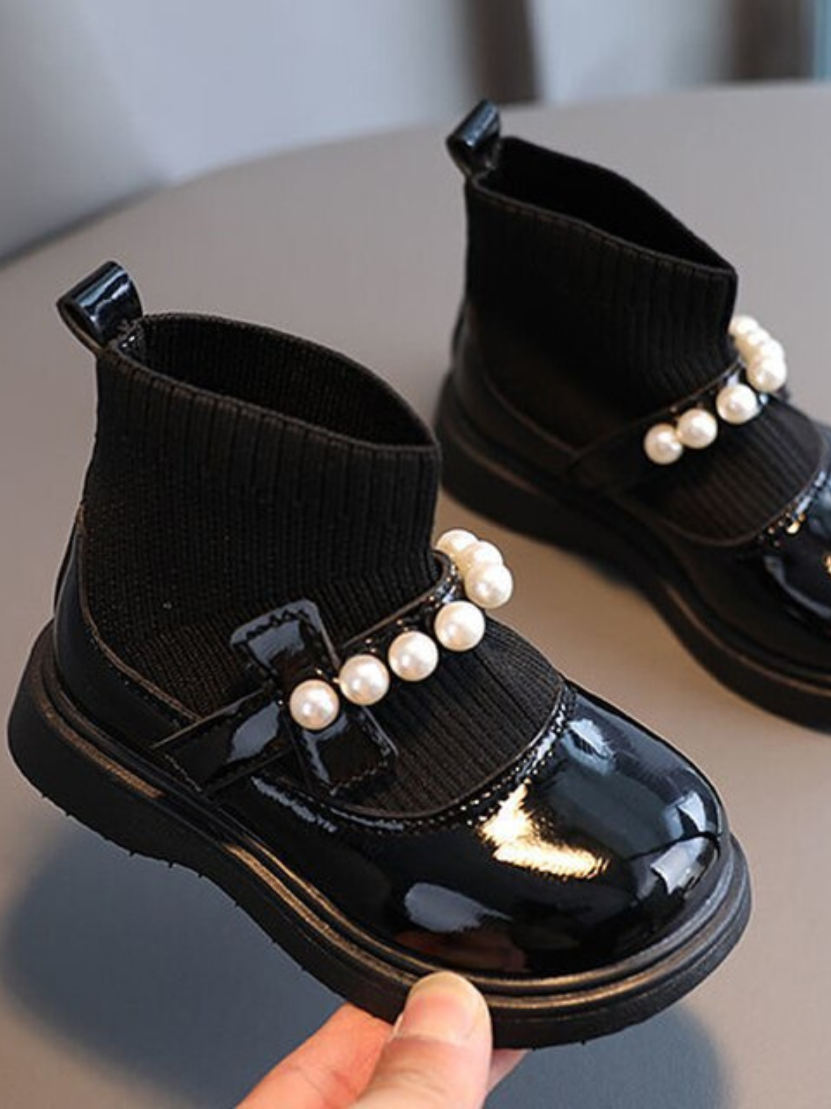 Mia Belle Girls Sock Boots | Shoes By Liv & Mia