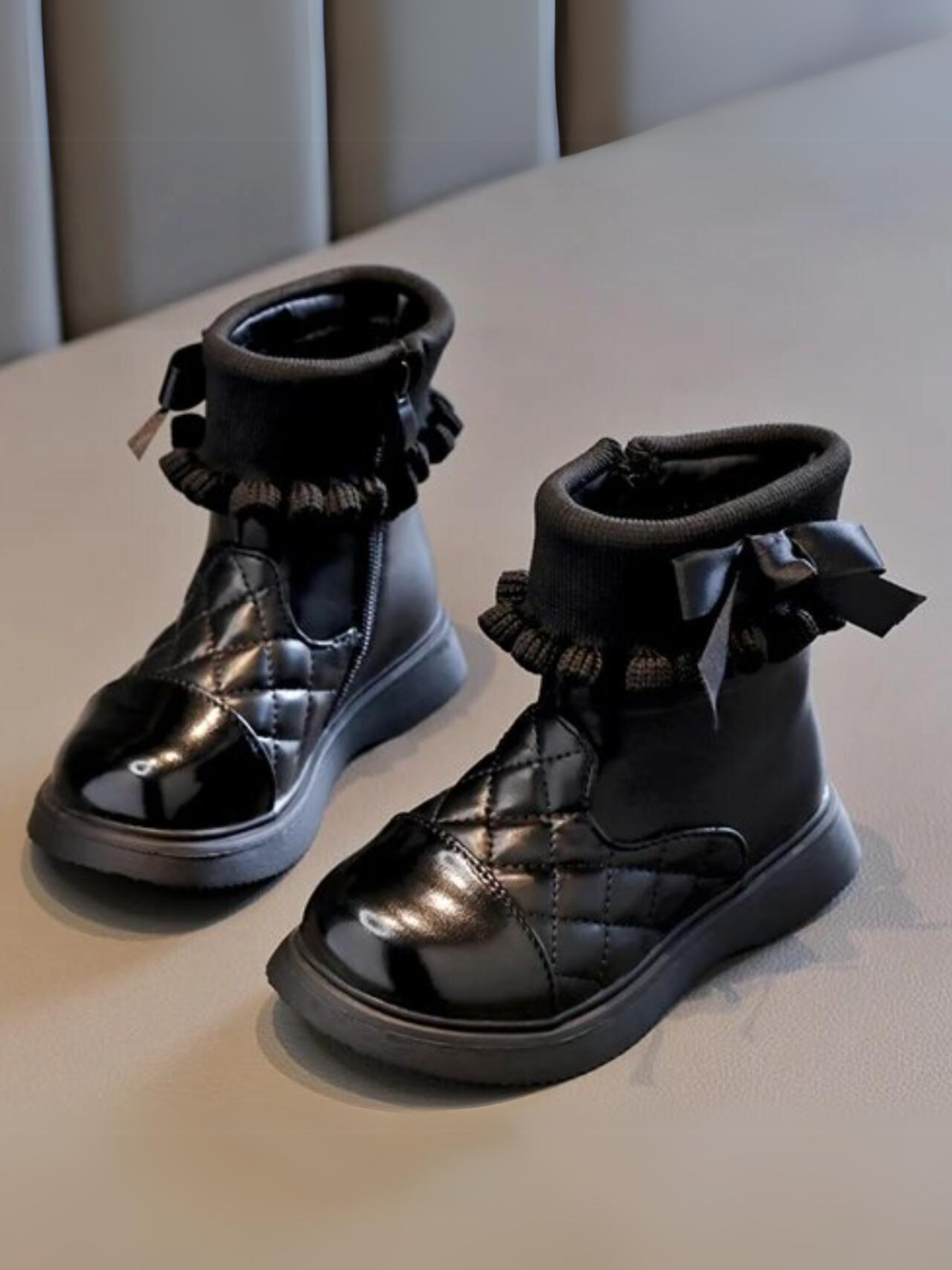 Mia Belle Girls Quilted Boots | Shoes By Liv & Mia
