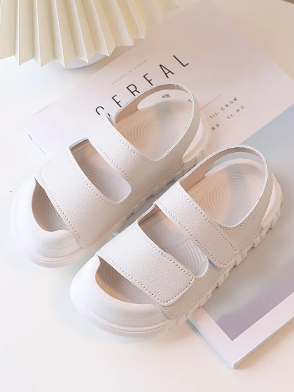 Girls Modern Minimalist Strap Sandals