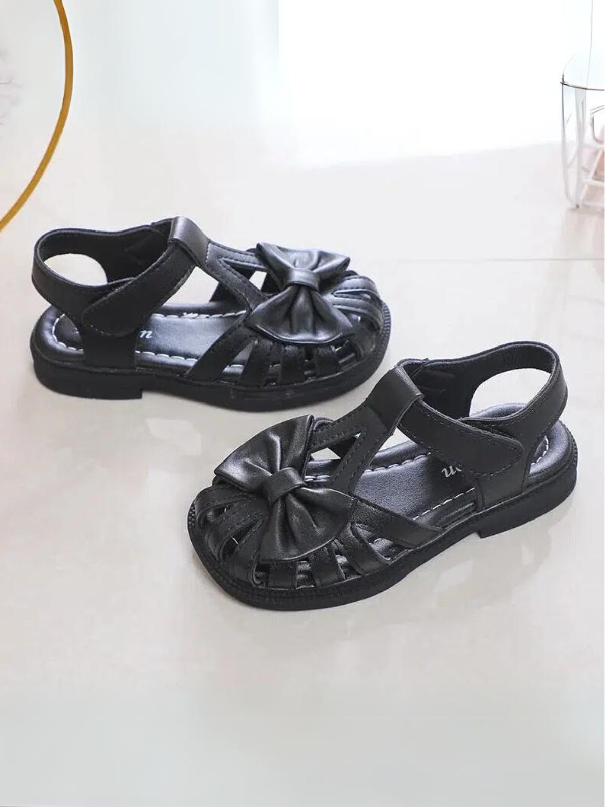 Sweet Bow T-Strap Sandals