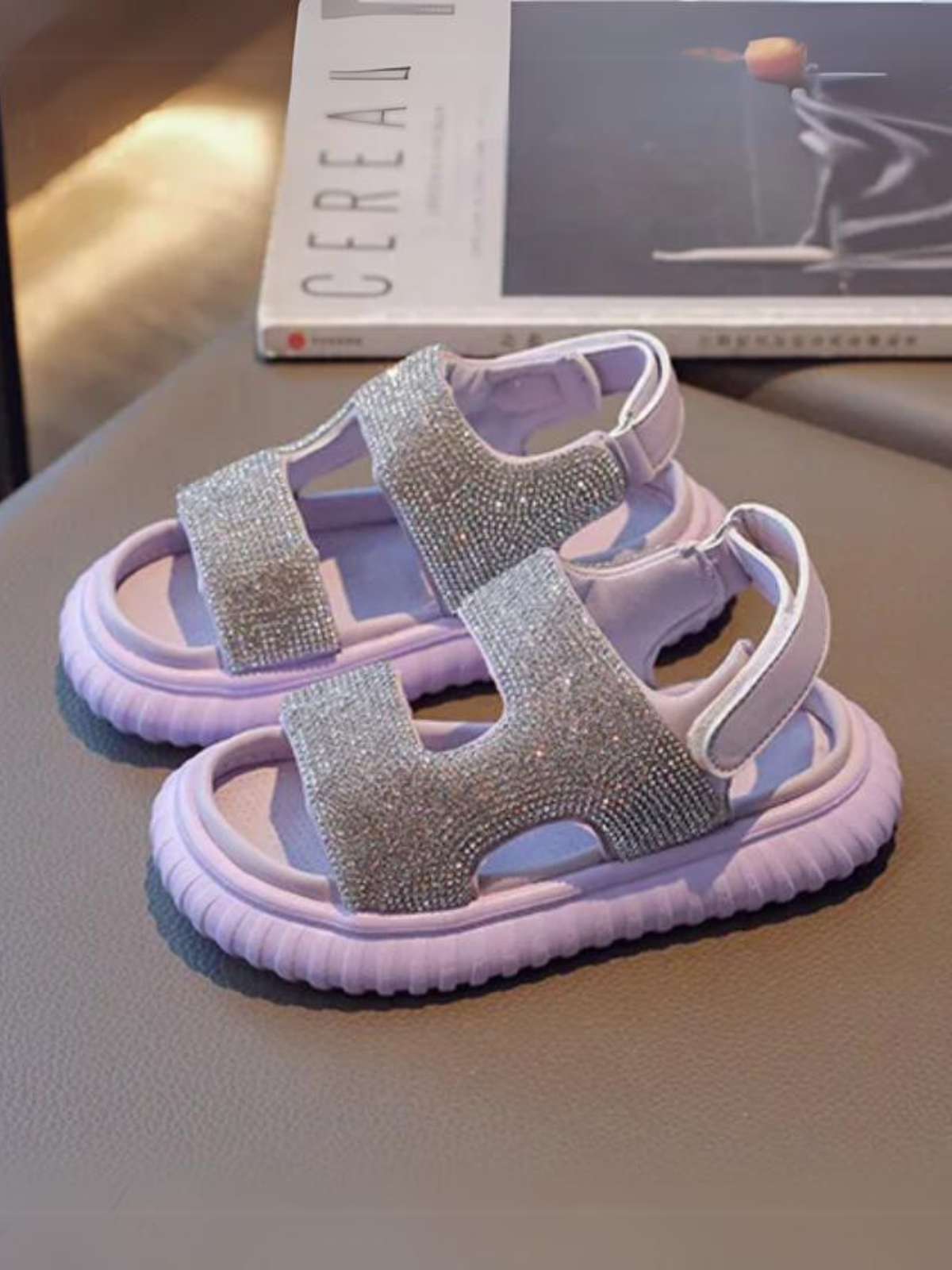 Lil' Fashionista Sparkly Sport Sandals
