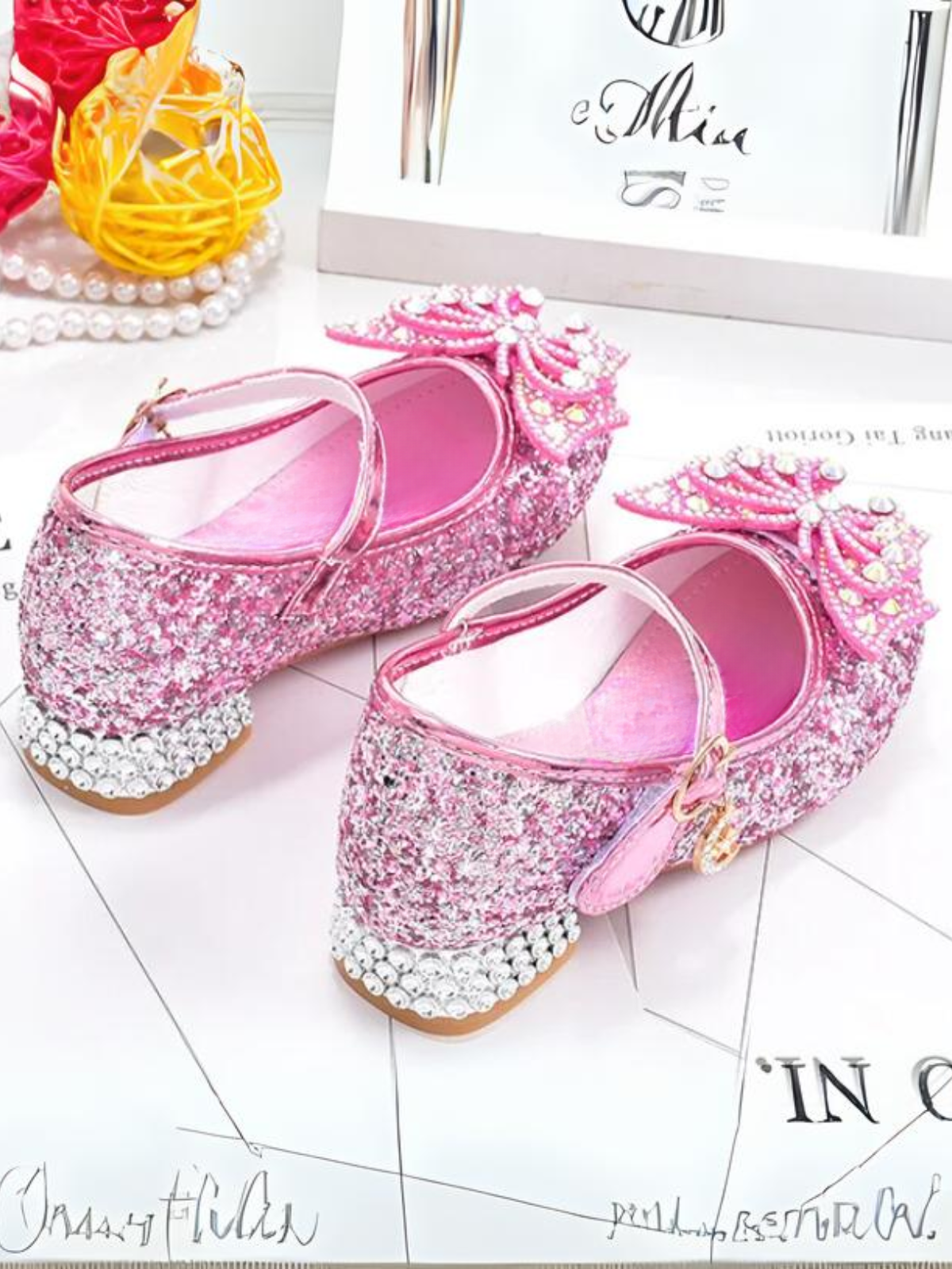Dream Of Snowflakes Ice Princess Crystal Shoes