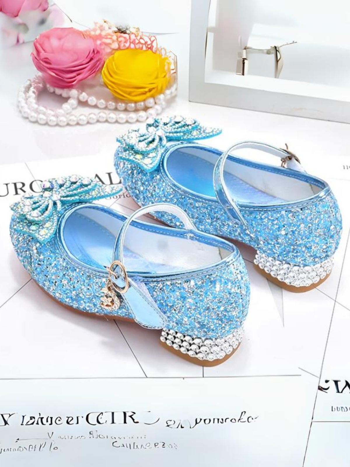 Dream Of Snowflakes Ice Princess Crystal Shoes