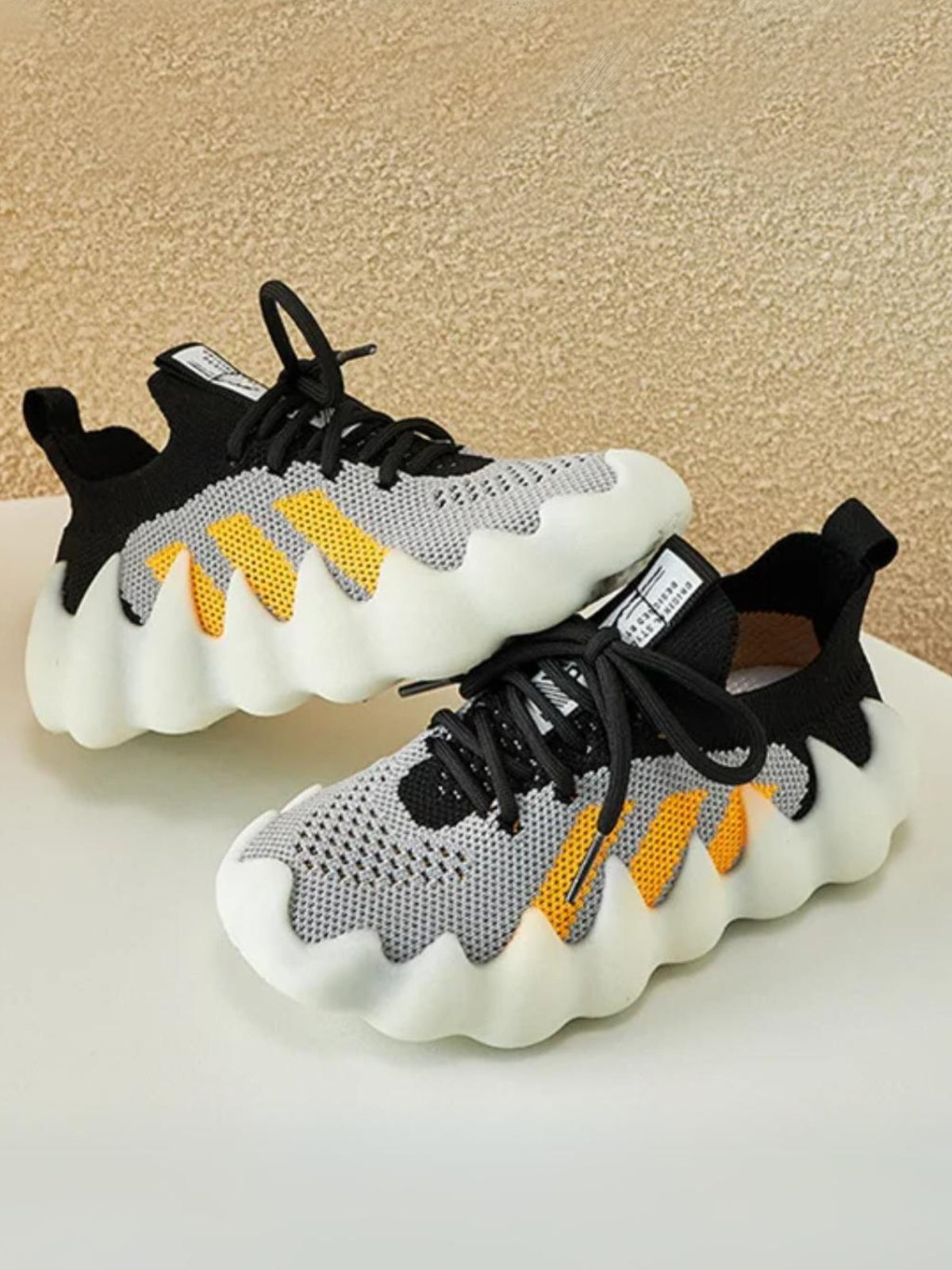 Girls Trendy Knit Sneakers