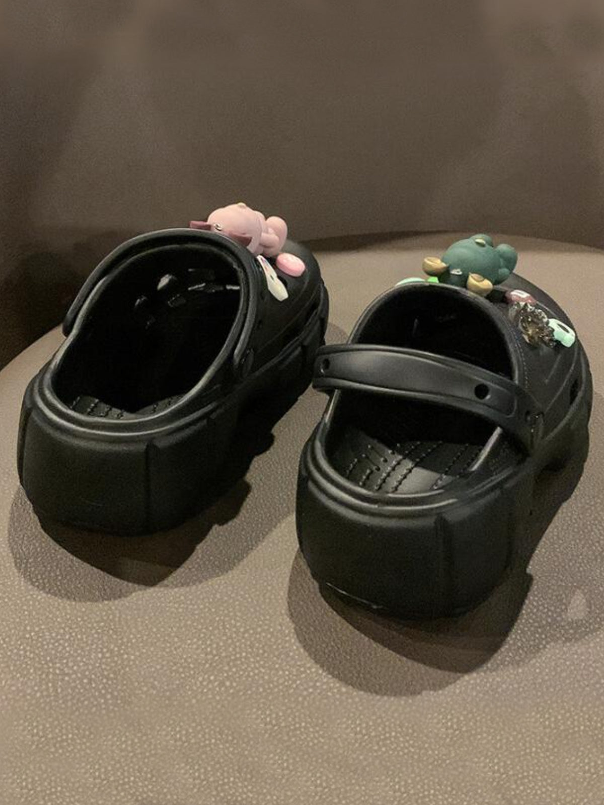 Girls Stylish Charm-Accented Shoes