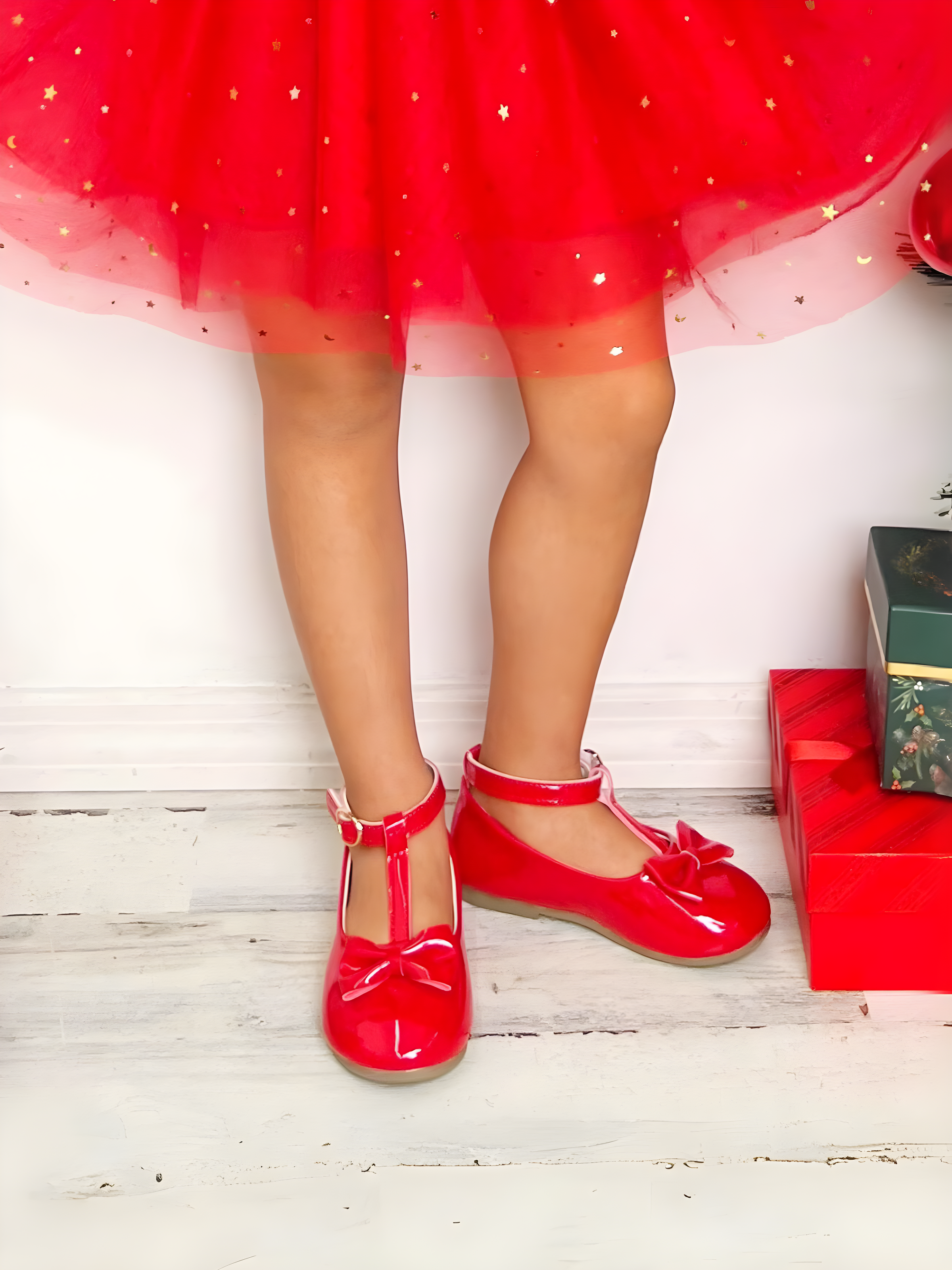 Party-Ready T-Strap Mary Jane Shoes By Liv and Mia