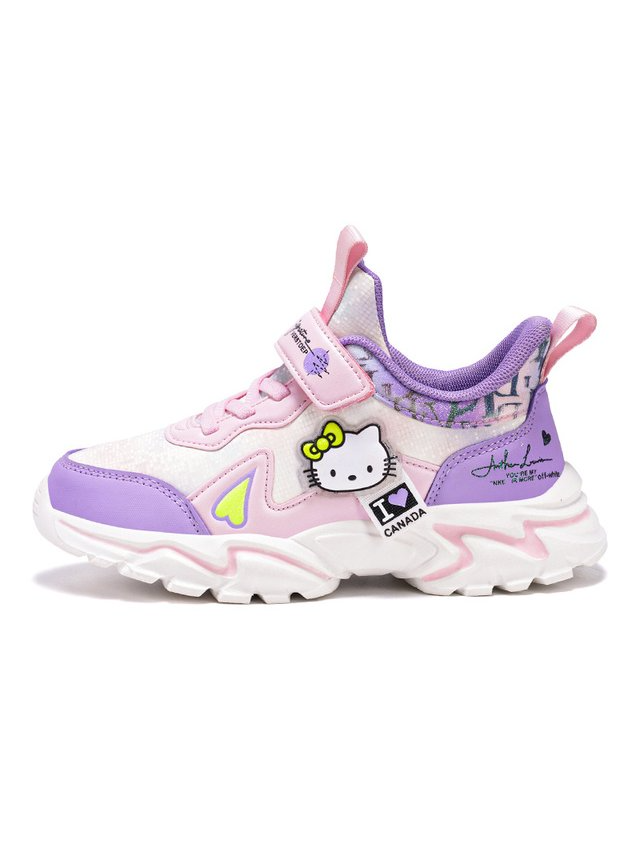 Back To School Shoes | Cute Kitten Shimmer Sneakers | Mia Belle Girls