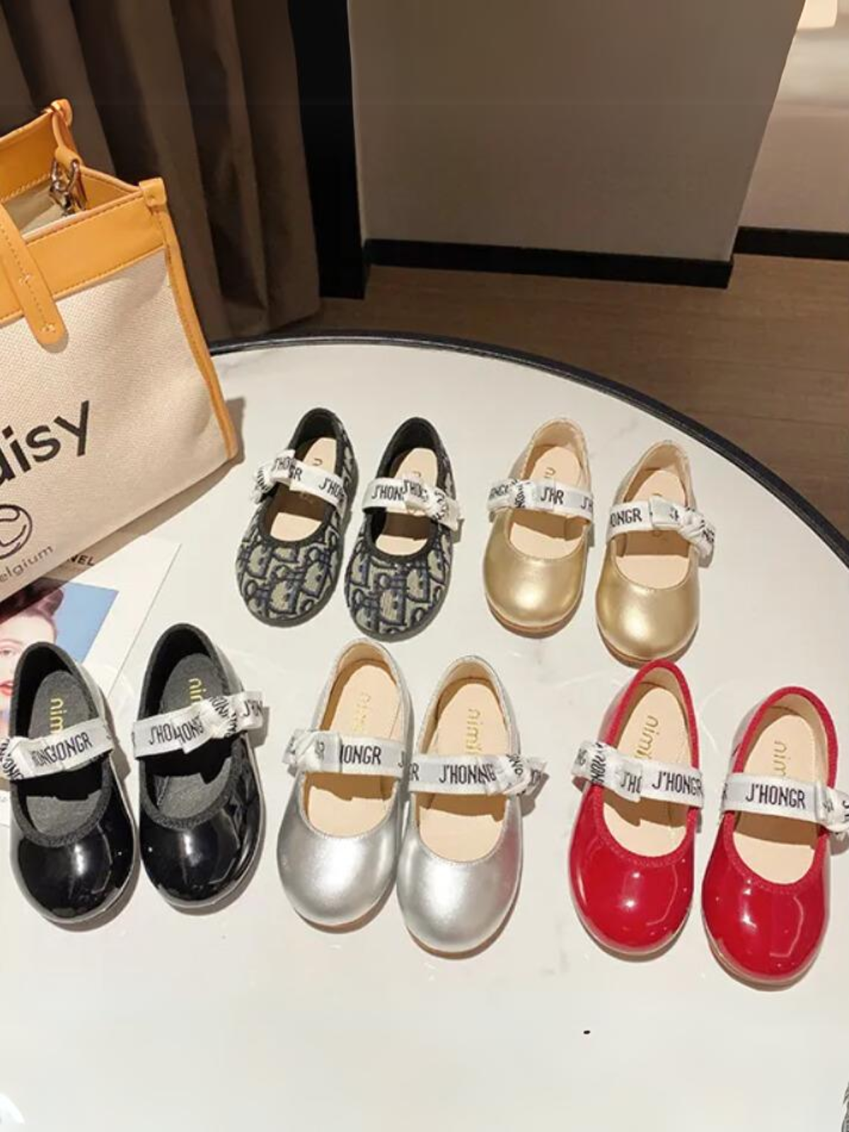 Mia Belle Girls Designer Style Mary Jane Shoes | Shoes By Liv & Mia