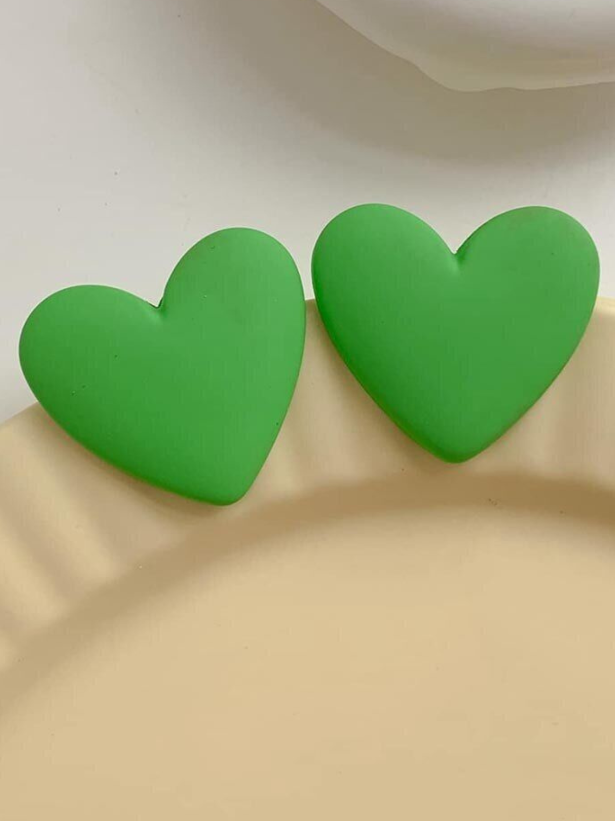Mia Belle Girls Clay Heart Earrings | Girls Accessories