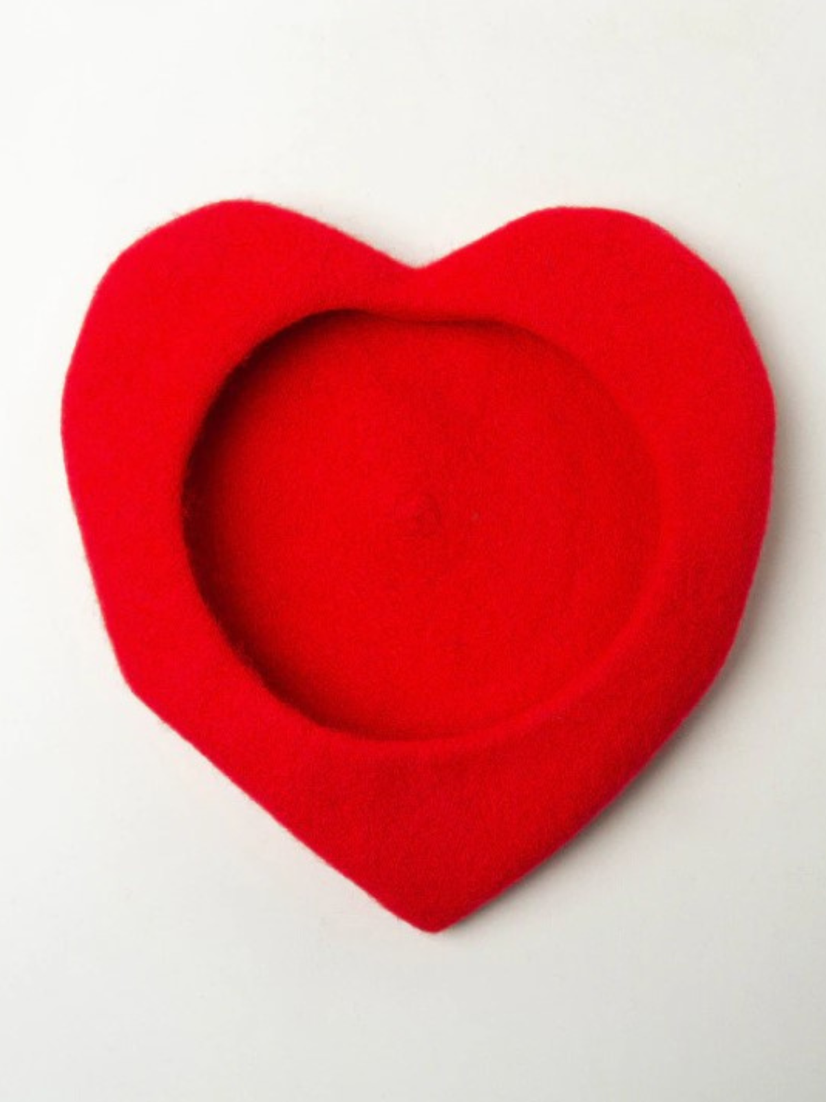 Mia Belle Girls Heart-Shaped Wool Beret | Girls Accessories
