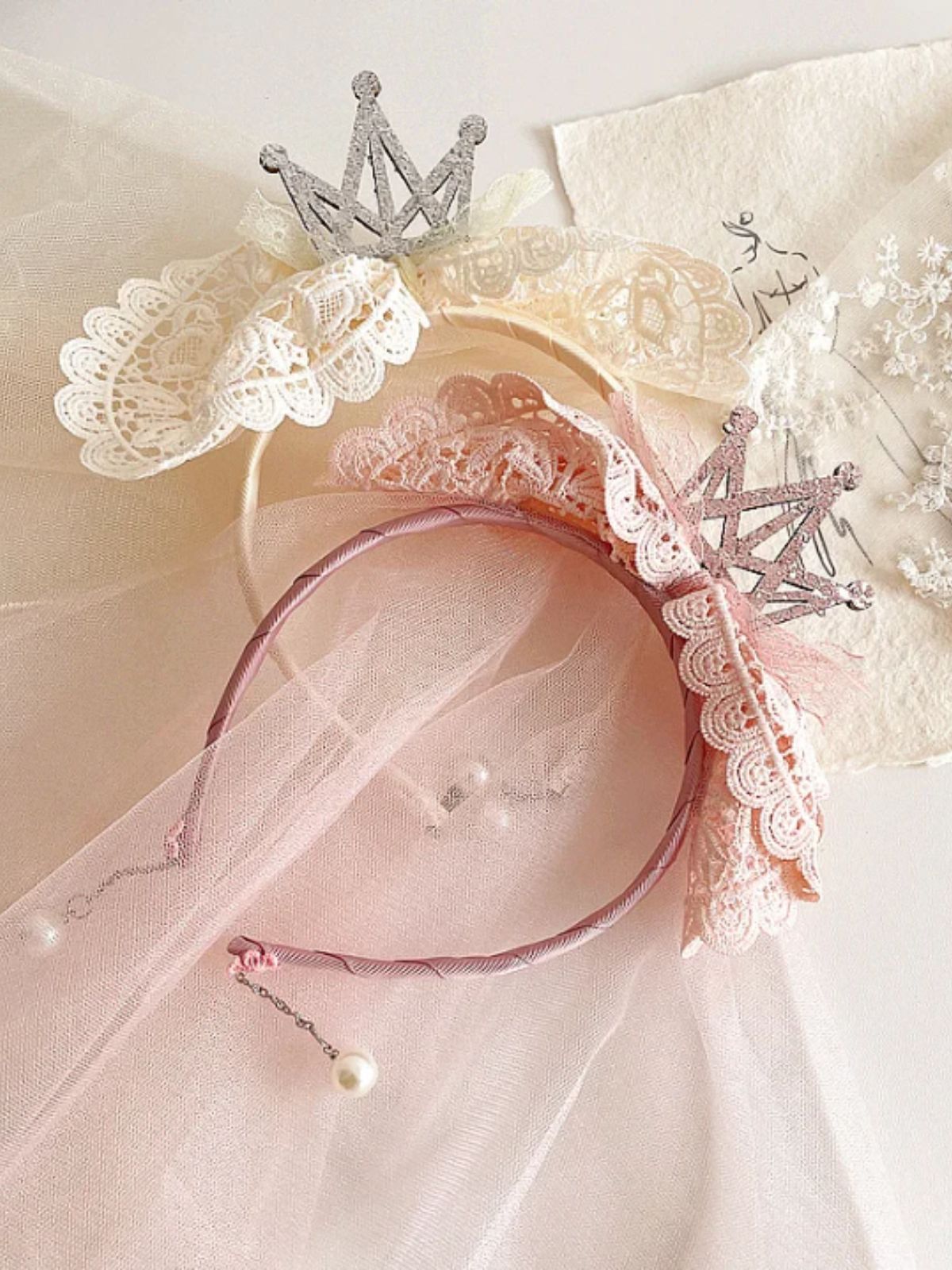 Mia Belle Girls Sequin Crown Headband | Girls Accessories