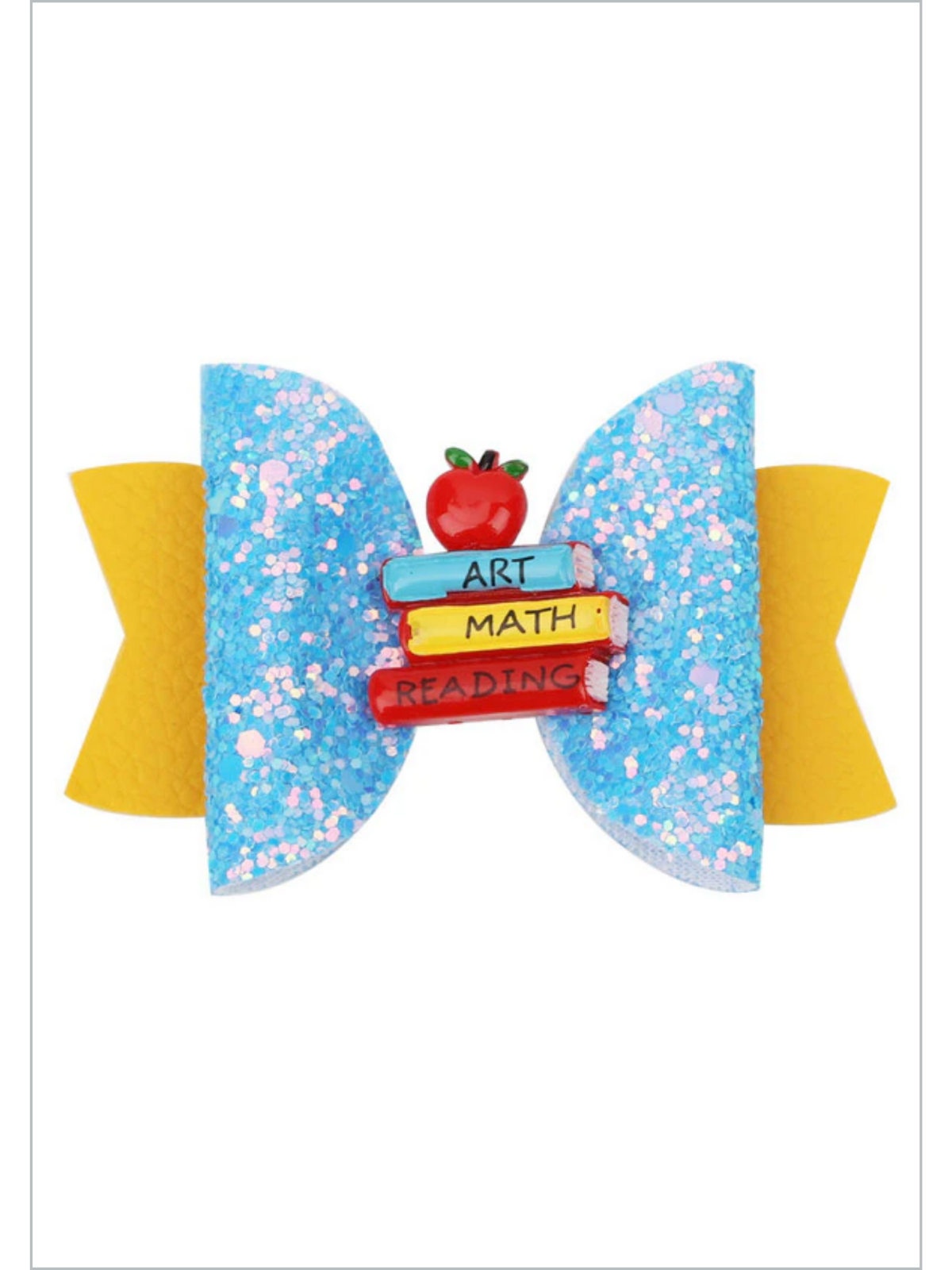 First Day of School Accessories | ABC Hair Clips | Mia Belle Girls