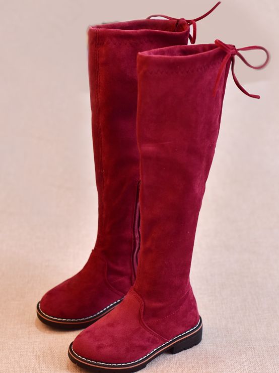 Shoes By Liv & Mia | Faux Suede Over The Knee Boots