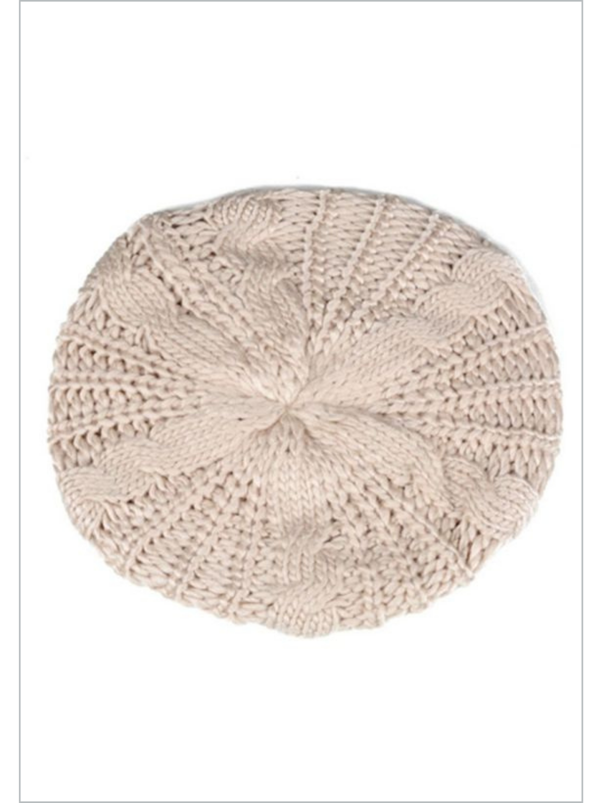 Mia Belle Girls Crochet Beret Hat | Girls Accessories