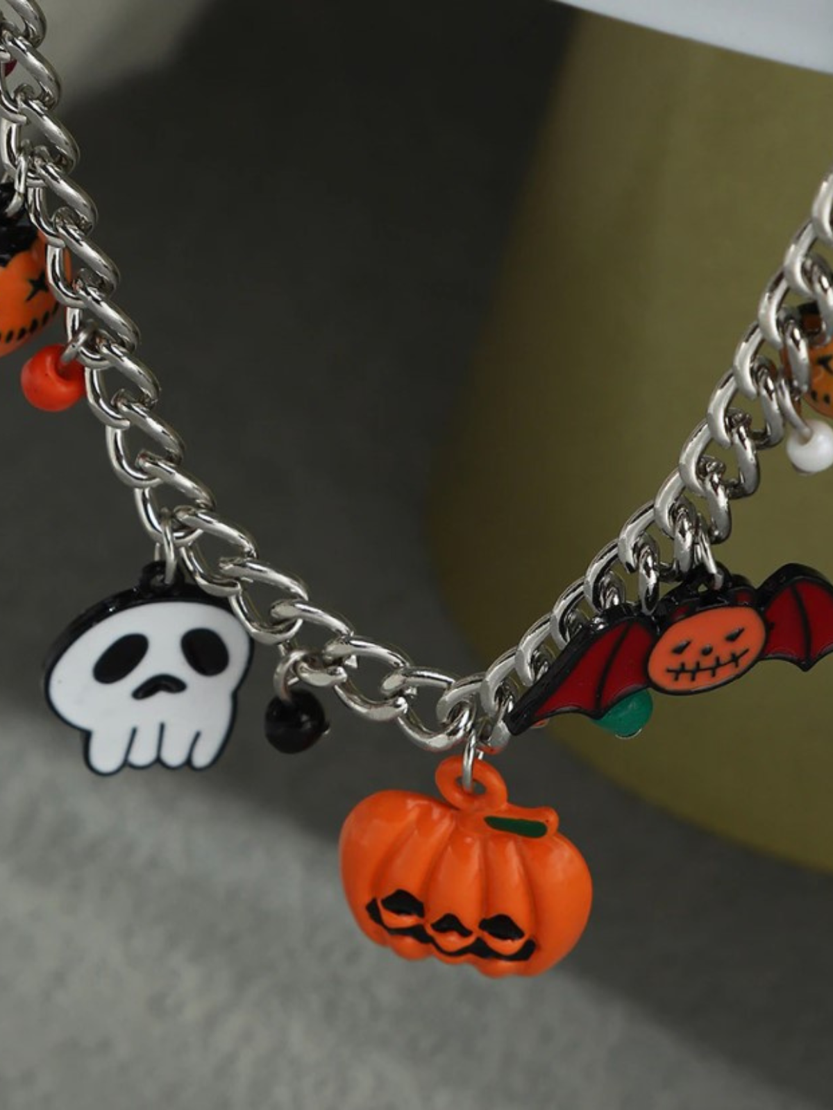 Mia Belle Girls | Halloween Charm Necklace | Girls Accessories