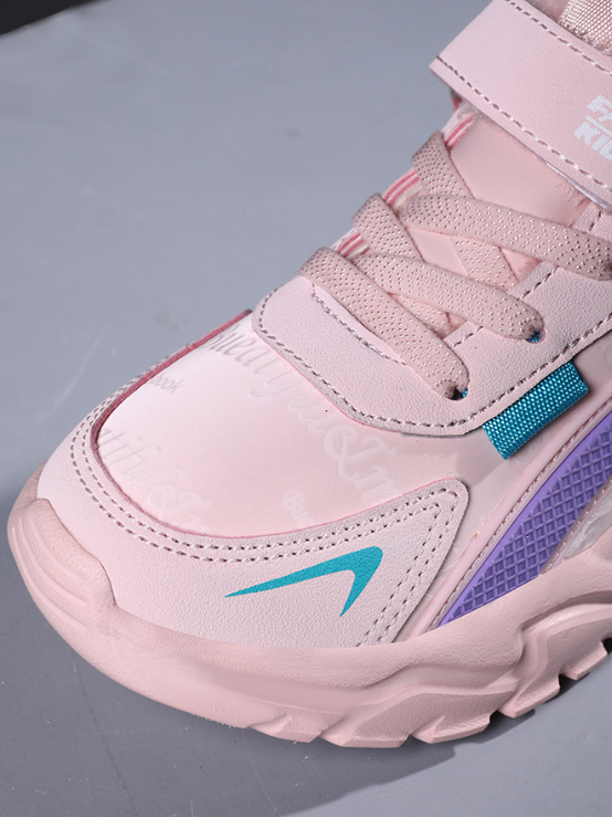 Back To School Shoes | Pink Fleece Lined Sneakers | Mia Belle Girls