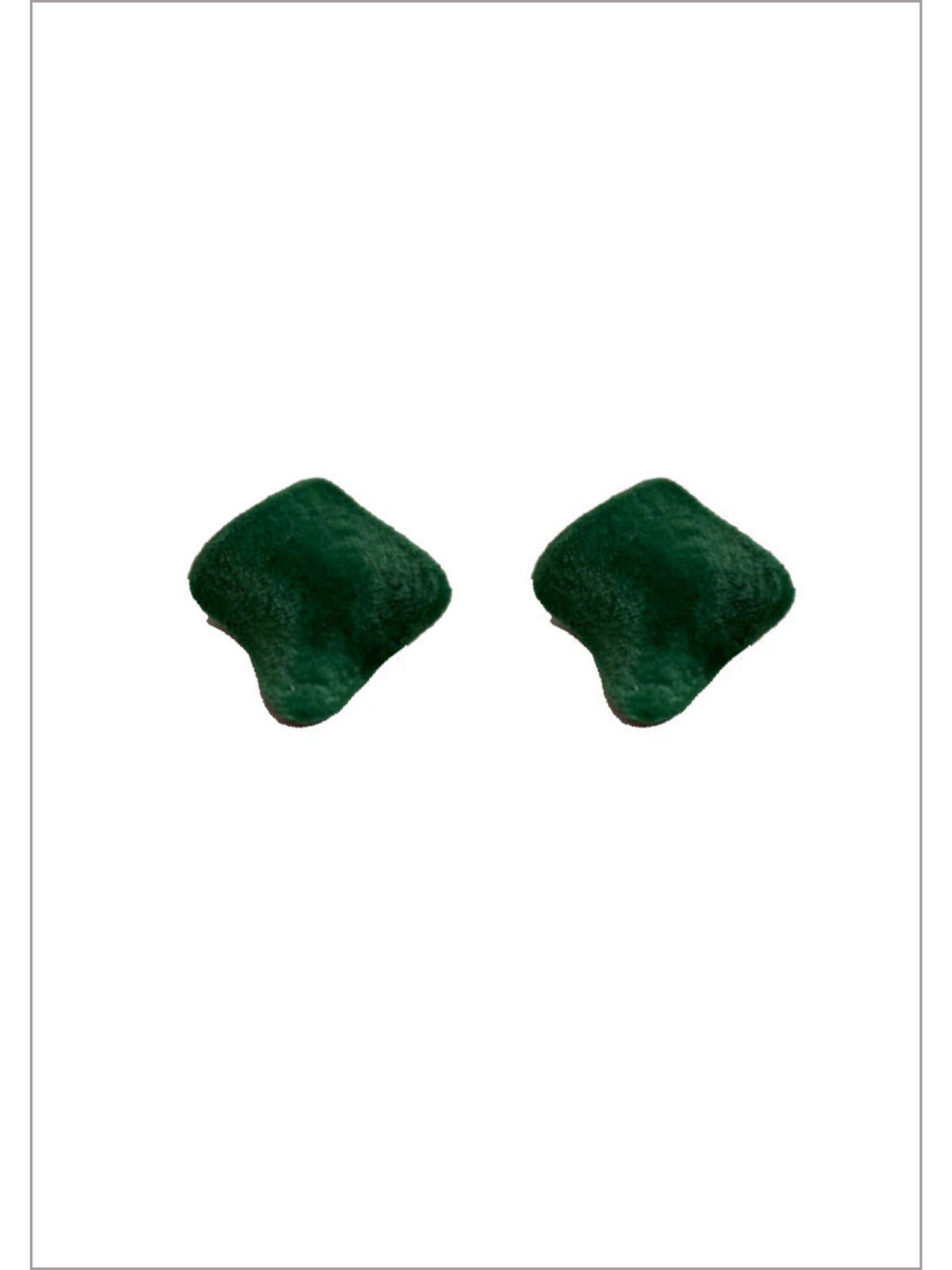 Mia Belle Girls Geometric Velvet Earrings | Girls Accessories