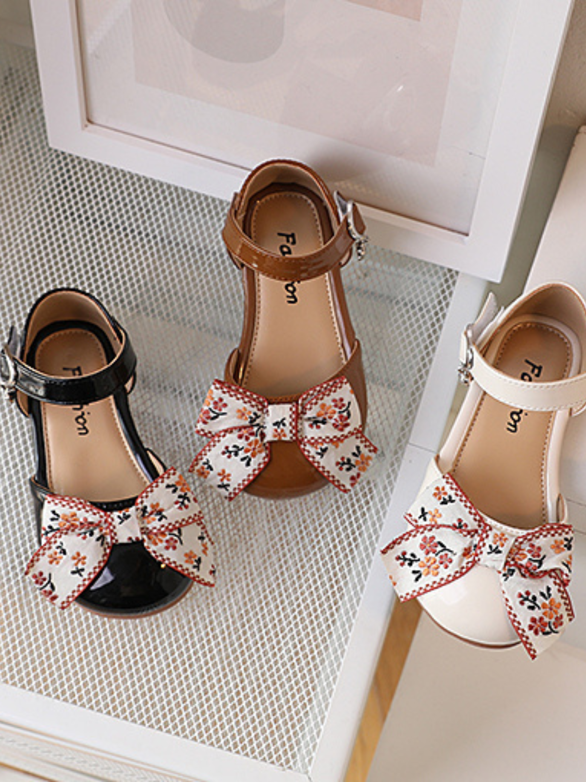 Mia Belle Girls Ankle Strap Shoes | Shoes By Liv & Mia