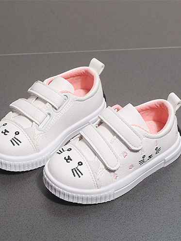 Shoes By Liv & Mia | Kitten Velcro Strap Sneakers - Mia Belle Girls
