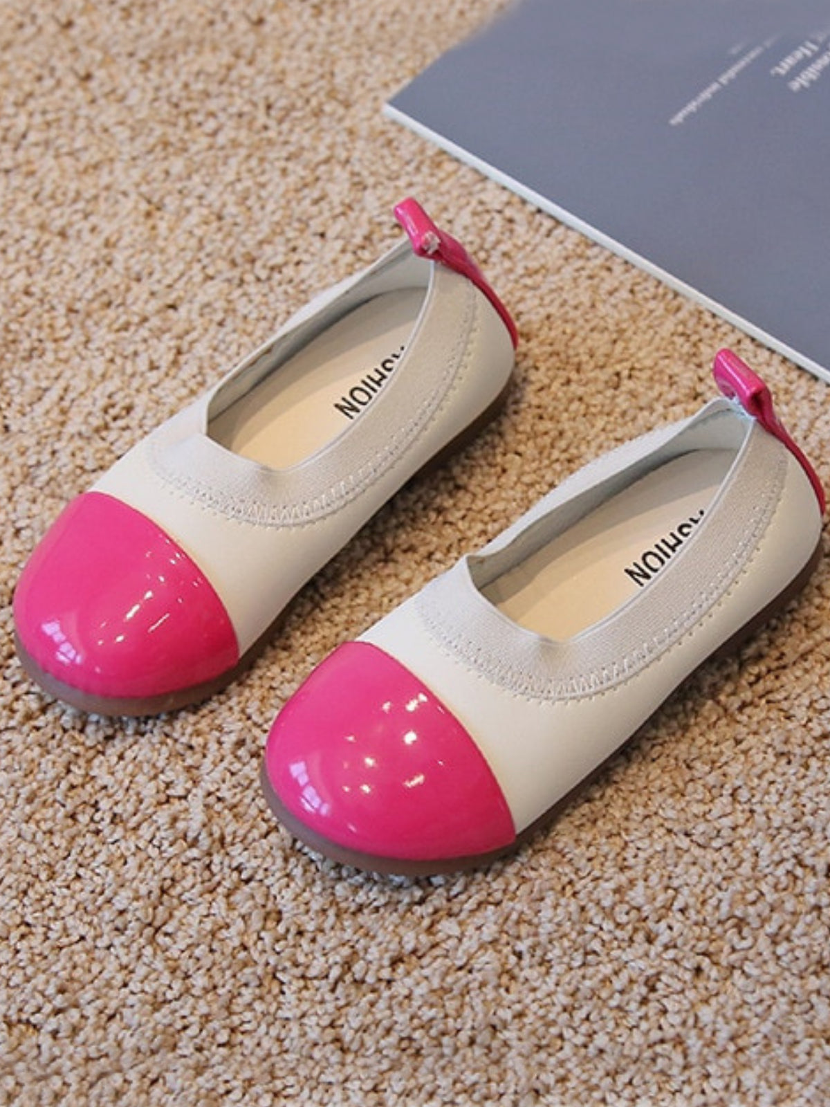 Trendy Feet Cap Toe Flats