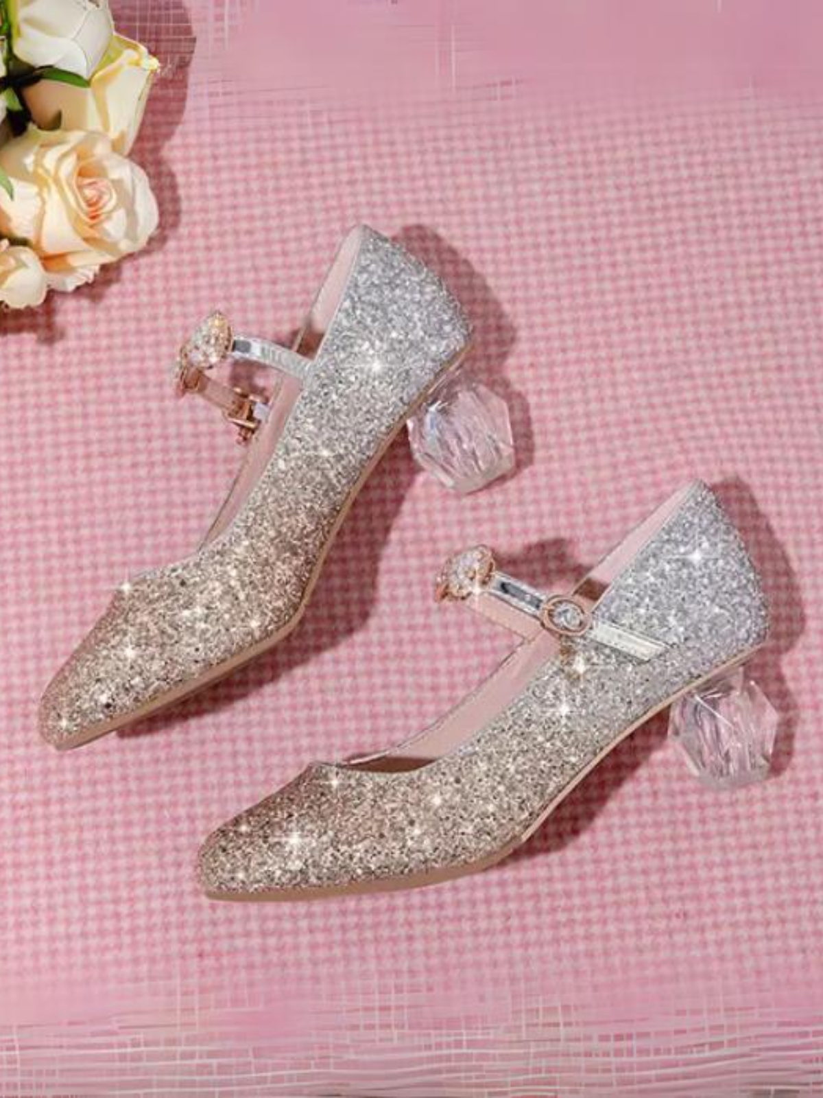 Mia Belle Girls Glitter Mary Jane Shoes | Shoes By Liv & Mia