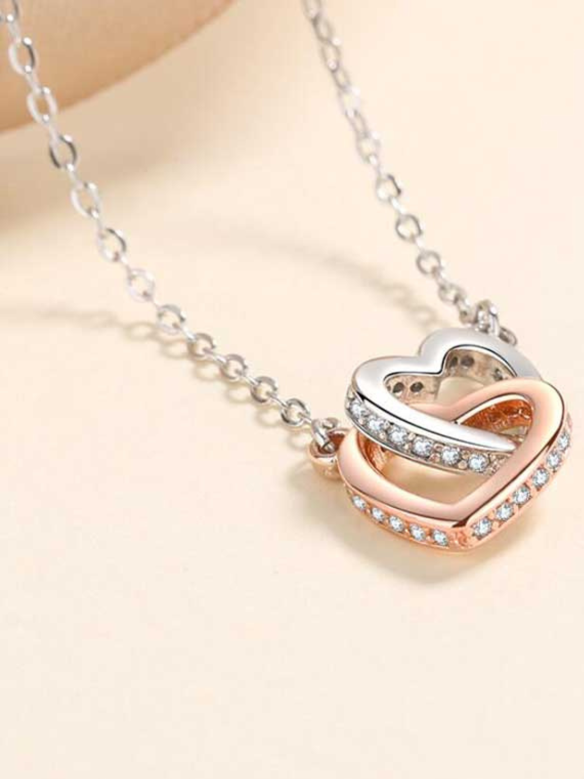 Mommy & Me Accessories | Linked Heart Chain Necklace | Mia Belle Girls