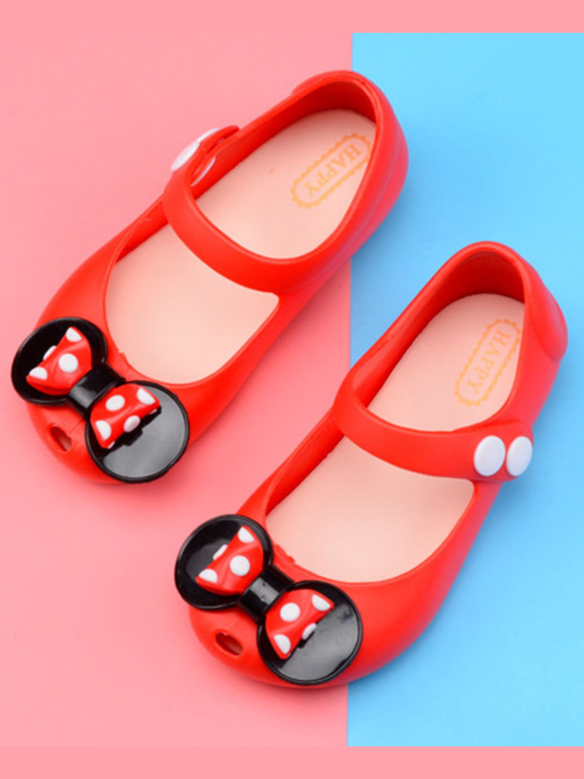 My Little Minnie Mary Jane Jelly Shoes by Liv and Mia
