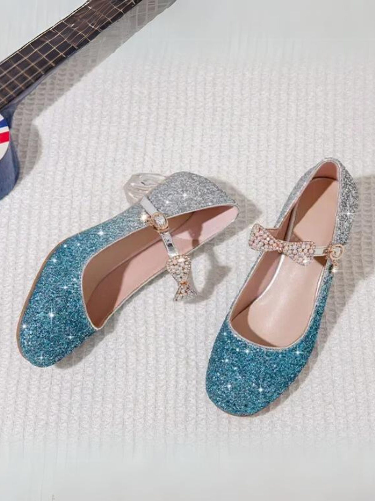 Mia Belle Girls Glitter Mary Jane Shoes | Shoes By Liv & Mia