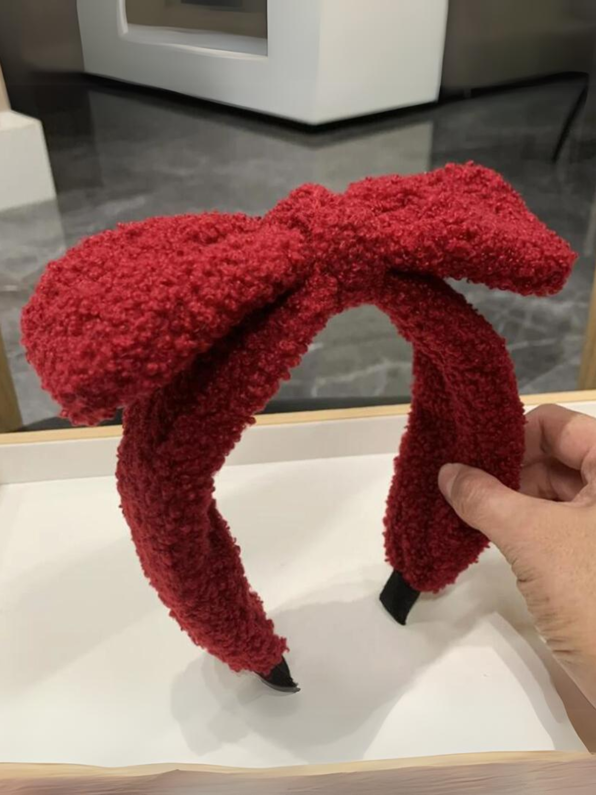 Mia Belle Girls Plush Headband | Girls Accessories