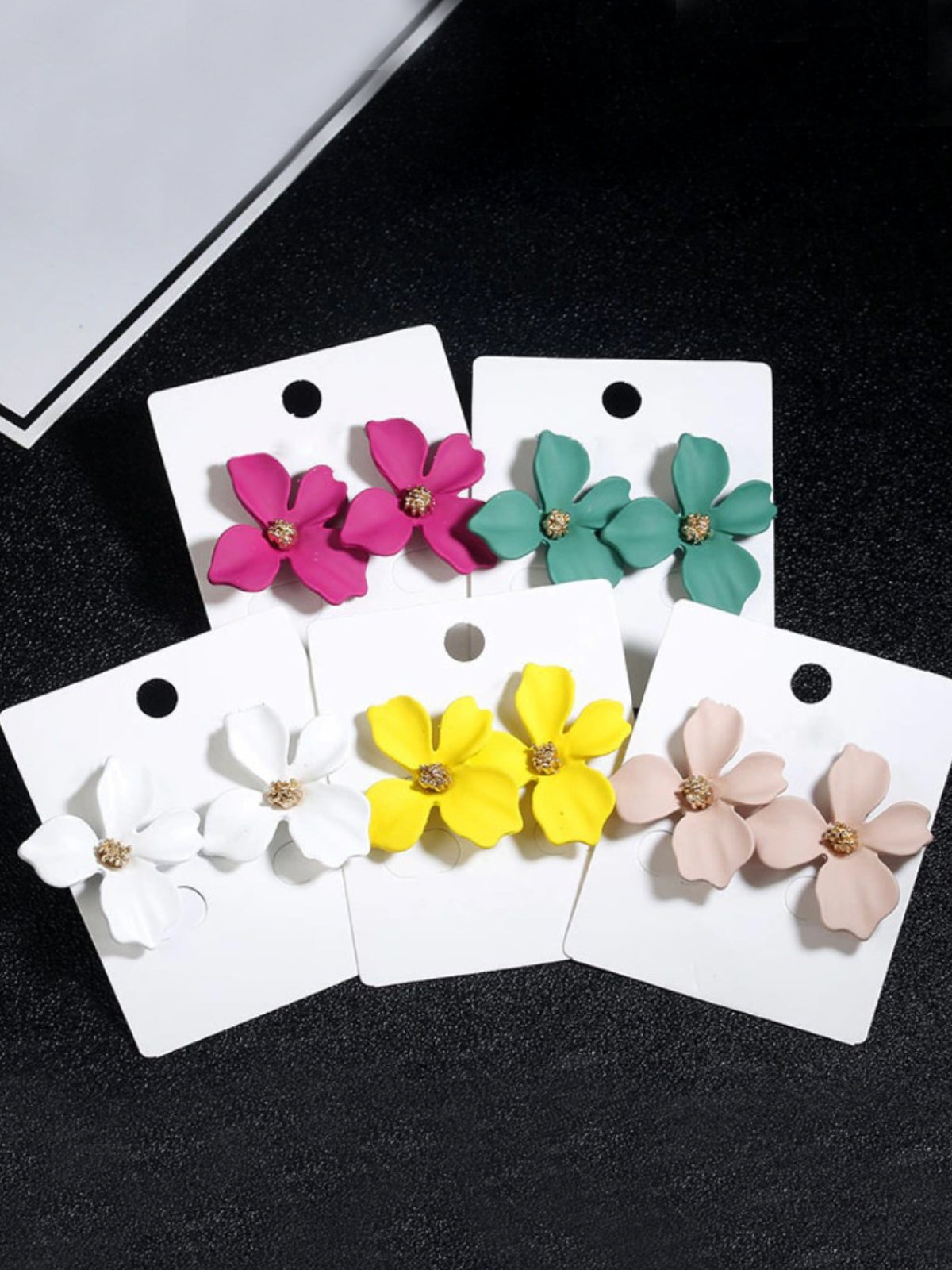 Mia Belle Girls Flower Earrings | Girls Accessories