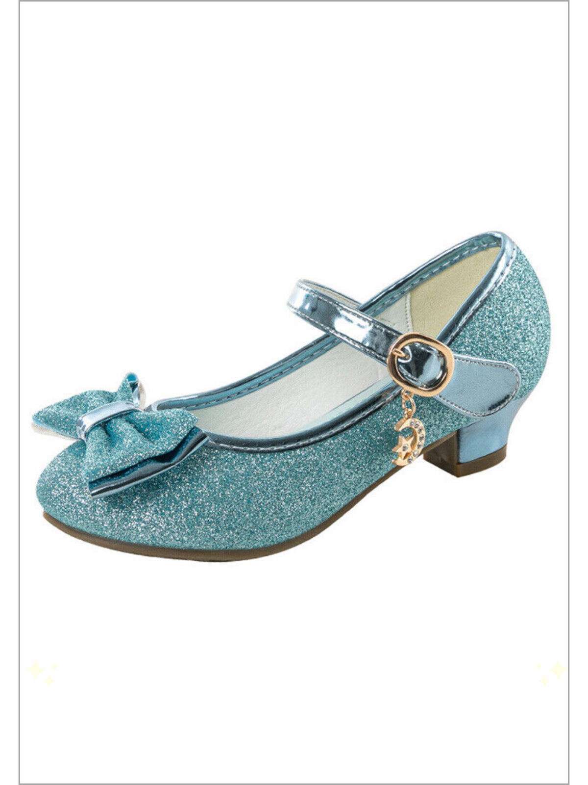 Mia Belle Girls Glitter Princess Heels | Accessories