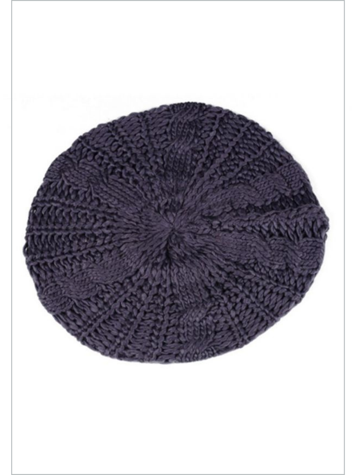 Mia Belle Girls Crochet Beret Hat | Girls Accessories