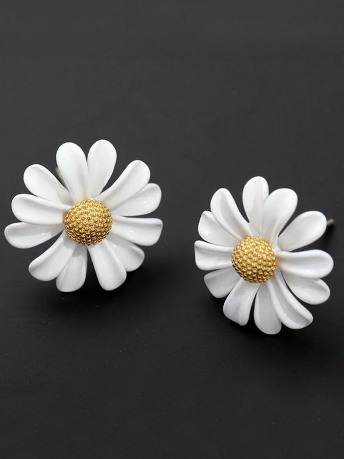 Mia Belle Girls Daisy Flower Earrings | Girls Accessories