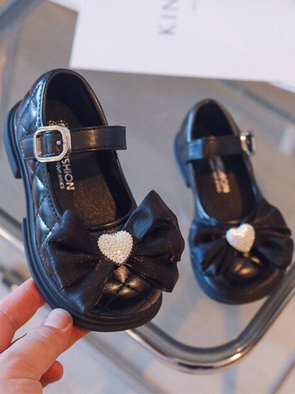 Mia Belle Girls Quilted Mary Jane Shoes | Shoes By Liv & Mia