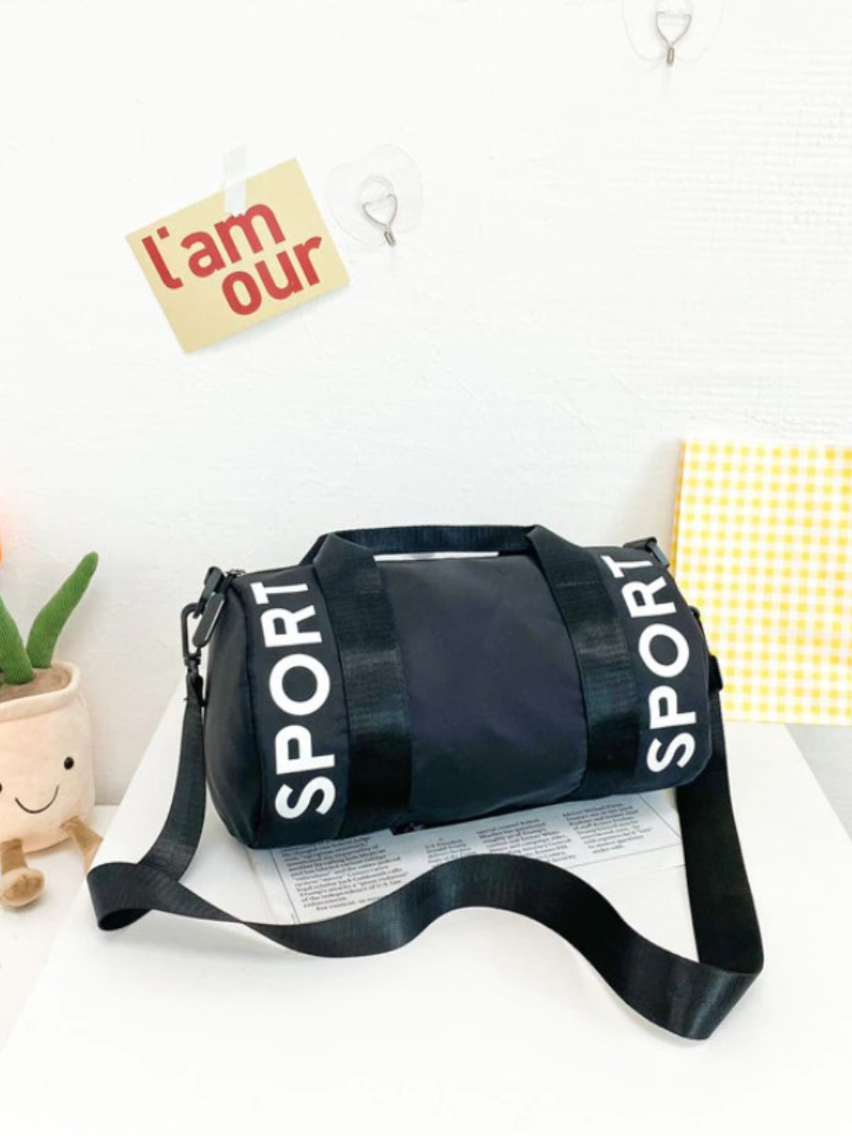 Mia Belle Girls Sports Duffle Bag | Girls Accessories