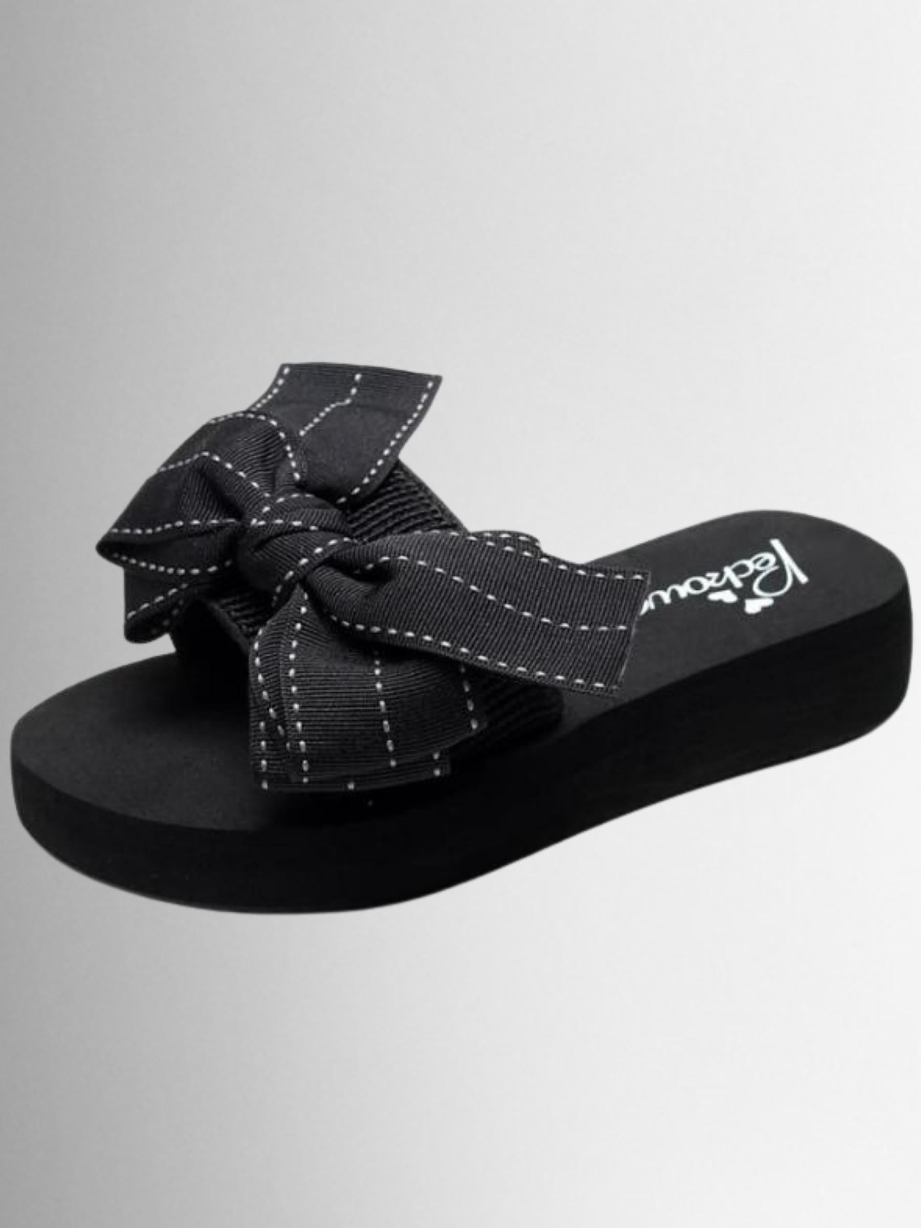 Shoes By Liv & Mia | Girls Bow Flip Flops - Mia Belle Girls