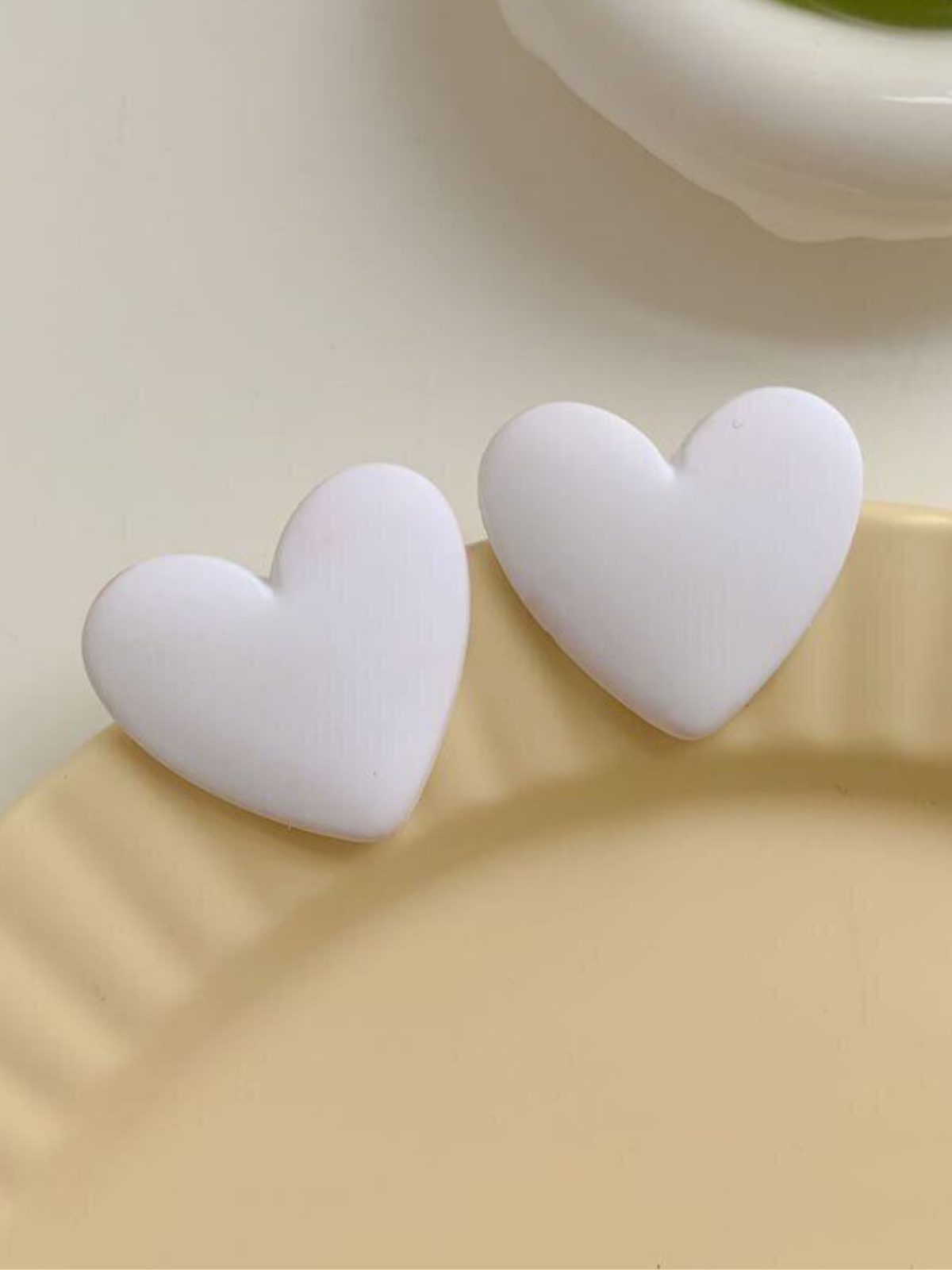 Mia Belle Girls Clay Heart Earrings | Girls Accessories