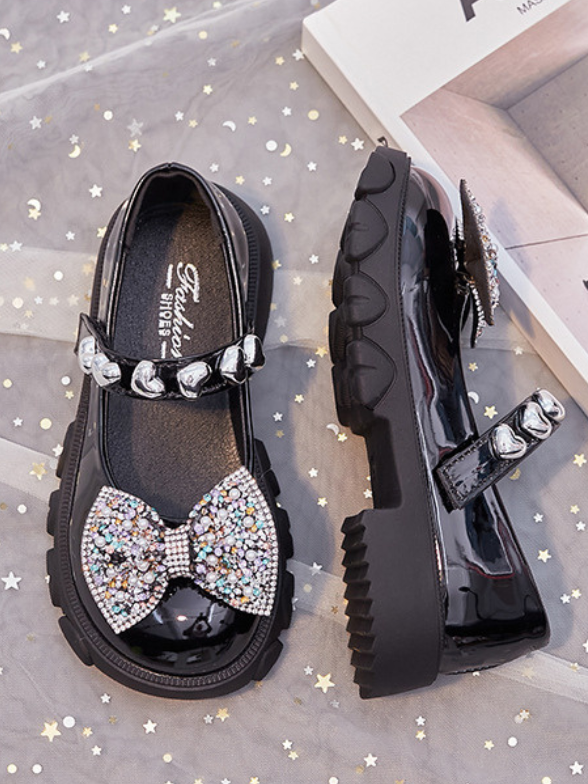 Mia Belle Girls Chunky Mary Jane Heels | Shoes By Liv & Mia