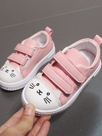 Shoes By Liv & Mia | Kitten Velcro Strap Sneakers - Mia Belle Girls