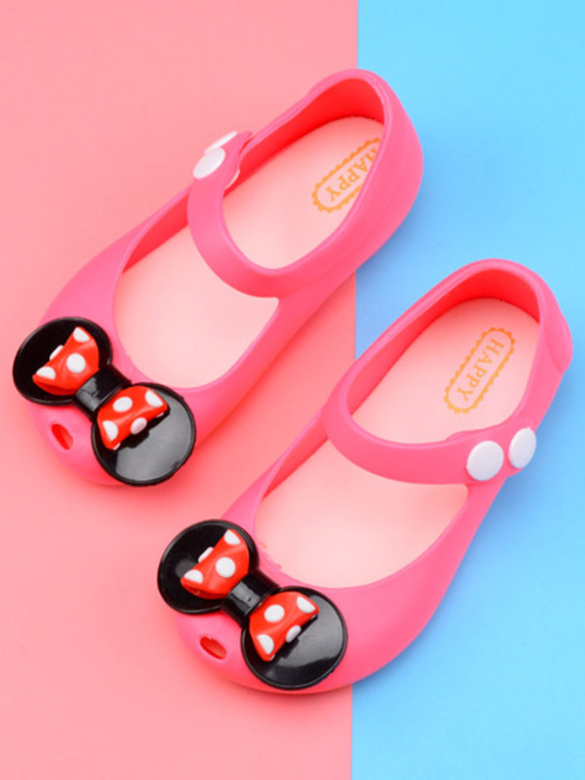 My Little Minnie Mary Jane Jelly Shoes by Liv and Mia