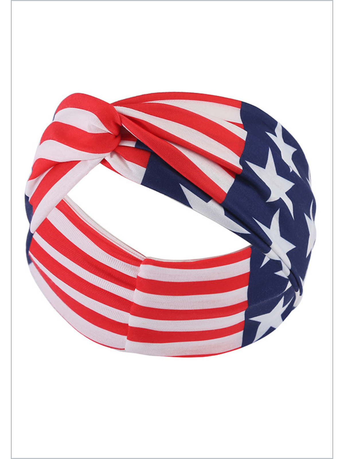 Miss Extraordinary American Flag Turban Headband