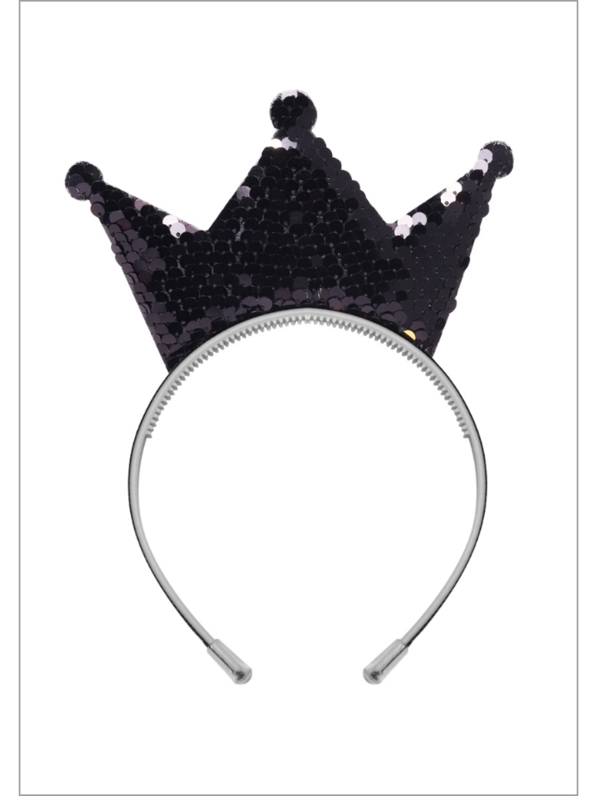 Queen Of Cuteness Sequin Crown Headband