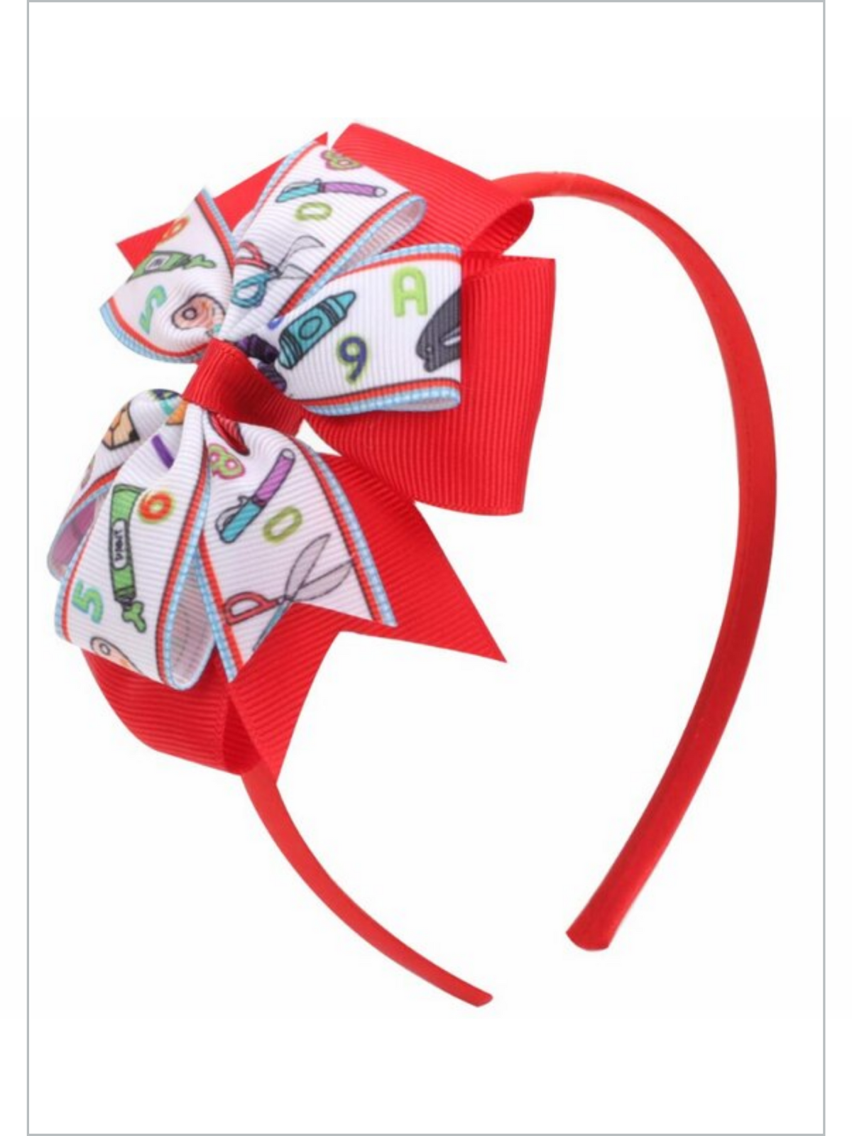 Girls School Accessories | Statement Ribbon Headband | Mia Belle Girls