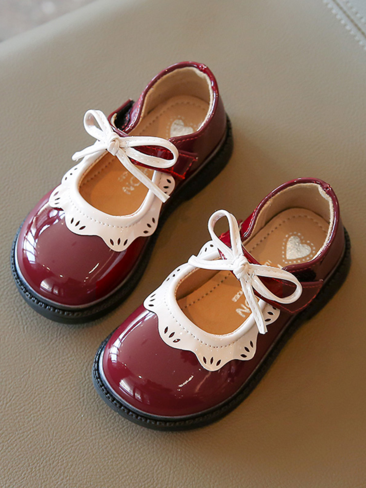 Patent Leather Mary Jane Flats | Shoes By Liv & Mia - Mia Belle Girls